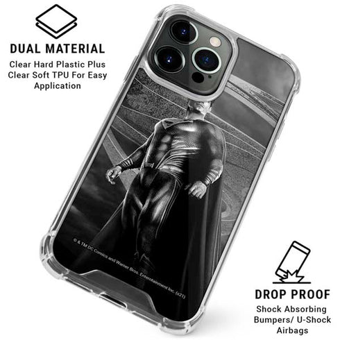 The Justice League (2017) Superman Poster iPhone 16 Pro Clear Case