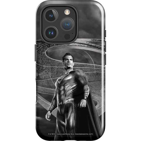 The Justice League (2017) Superman Poster iPhone 16 Pro Max Magsafe Impact Case