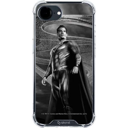 The Justice League (2017) Superman Poster iPhone 16e Clear Case