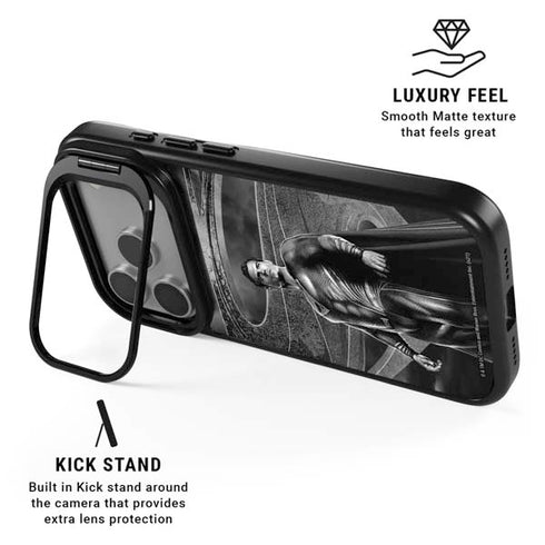 The Justice League (2017) Superman Poster iPhone 17 Pro Kickstand Case