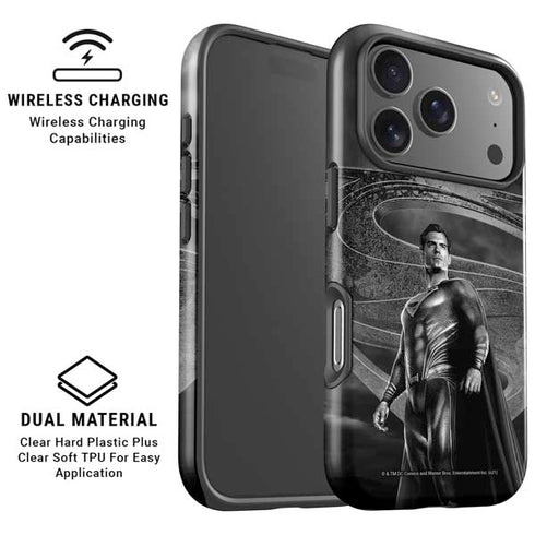 The Justice League (2017) Superman Poster iPhone 17 Pro Magsafe Impact Case