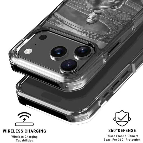 The Justice League (2017) Superman Poster iPhone 17 Pro Max Clear Case