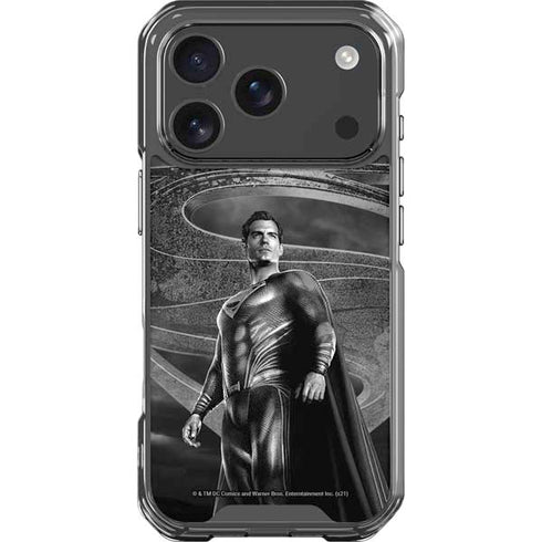 The Justice League (2017) Superman Poster iPhone 18 Pro Clear Case