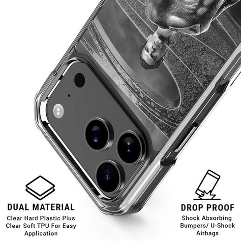 The Justice League (2017) Superman Poster iPhone 18 Pro Clear Case