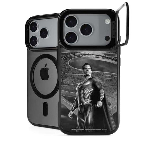 The Justice League (2017) Superman Poster iPhone 18 Pro Kickstand Case