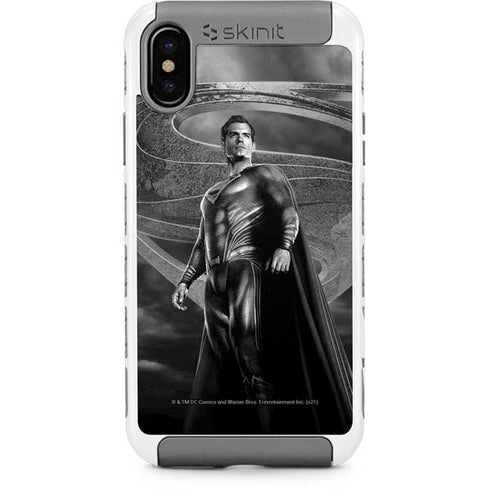 The Justice League (2017) Superman Poster iPhone Cases