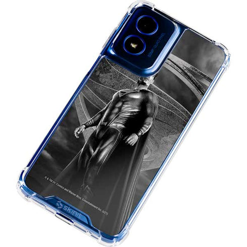 The Justice League (2017) Superman Poster Moto G 5G (2024) Clear Case
