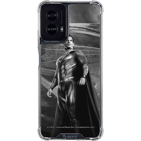 The Justice League (2017) Superman Poster Moto G Power 5G (2024) Clear Case