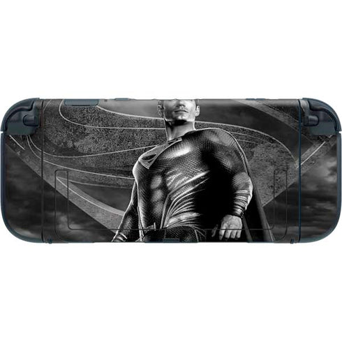 The Justice League (2017) Superman Poster Nintendo Switch 2 (2025) with Joy-Con Skin