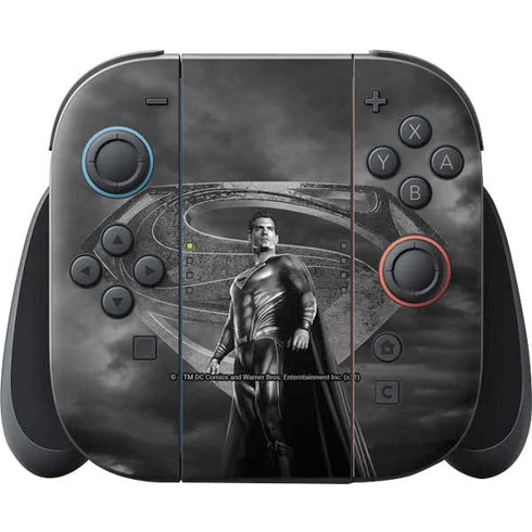The Justice League (2017) Superman Poster Nintendo Skins