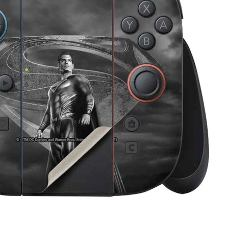 The Justice League (2017) Superman Poster Nintendo Switch 2 (2025) Joy-Con Controller Skin