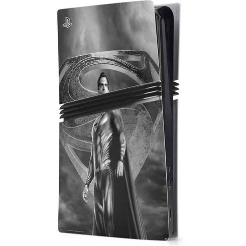The Justice League (2017) Superman Poster PS5 Pro Console Skin