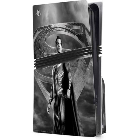 The Justice League (2017) Superman Poster PS5 Pro Disk Console Skin