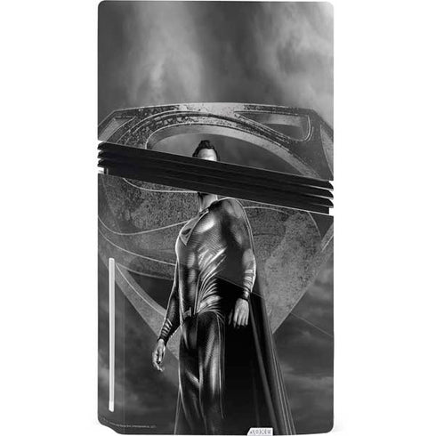 The Justice League (2017) Superman Poster PS5 Pro Disk Console Skin
