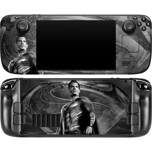 The Justice League (2017) Superman Poster Steam Deck Handheld Gaming Computer OLED Skin