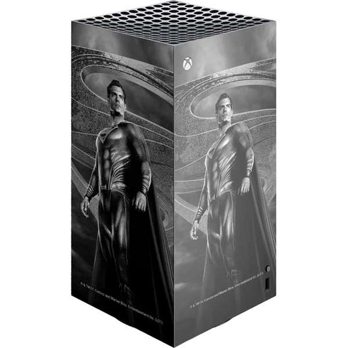 The Justice League (2017) Superman Poster XBox Series X Digital Edition Console Skin