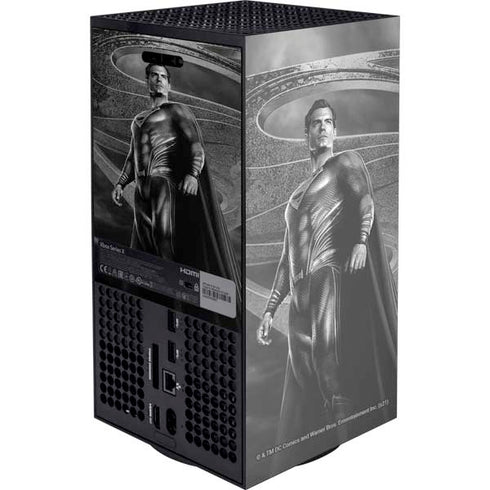 The Justice League (2017) Superman Poster XBox Series X Digital Edition Console Skin
