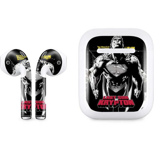 DC Comics Superman Last Son of Krypton Apple AirPods Skin