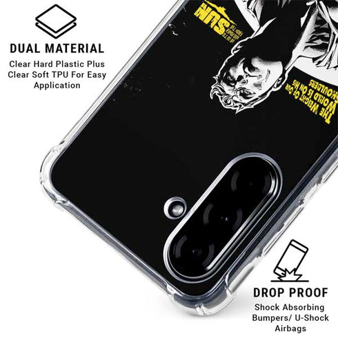 DC Comics Superman Last Son of Krypton Galaxy A36 5G Clear Case