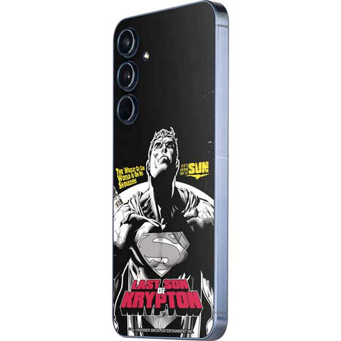 DC Comics Superman Last Son of Krypton Galaxy A36 5G Skin