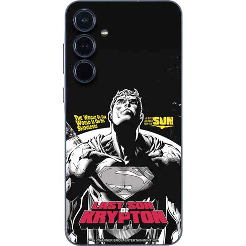 DC Comics Superman Last Son of Krypton Galaxy A55 5G Skin