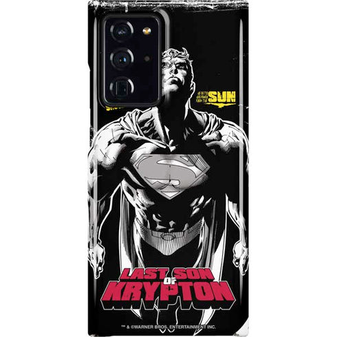 DC Comics Superman Last Son of Krypton Galaxy Note20 Ultra 5G Lite Case