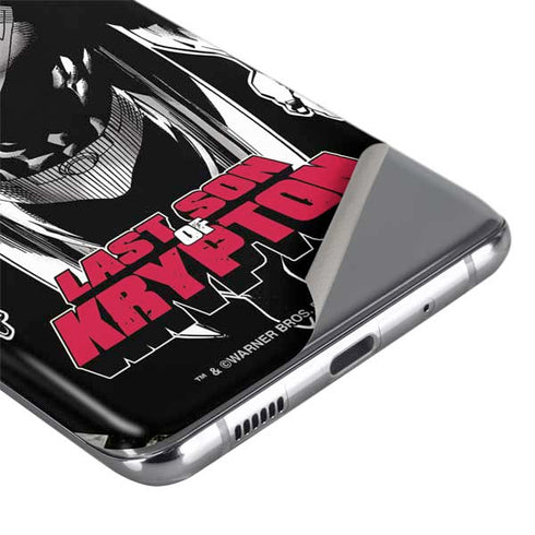 DC Comics Superman Last Son of Krypton Galaxy S20 Skin