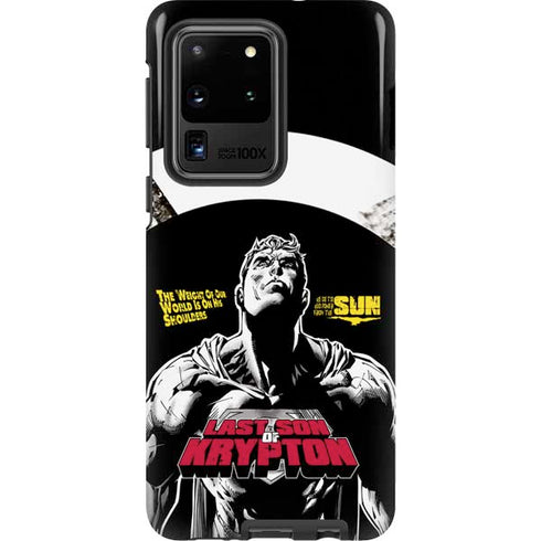 DC Comics Superman Last Son of Krypton Galaxy S20 Ultra 5G Pro Case