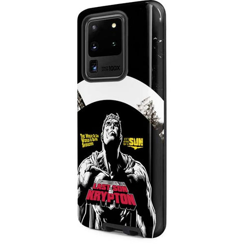 DC Comics Superman Last Son of Krypton Galaxy S20 Ultra 5G Pro Case