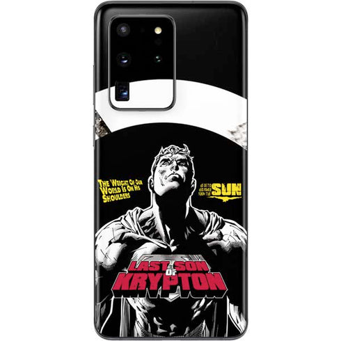 DC Comics Superman Last Son of Krypton Galaxy S20 Ultra 5G Skin