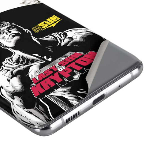 DC Comics Superman Last Son of Krypton Galaxy S20 Ultra 5G Skin