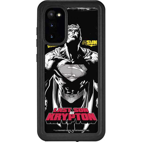 DC Comics Superman Last Son of Krypton Galaxy S20 Waterproof Case