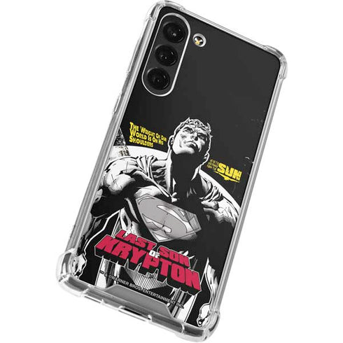 DC Comics Superman Last Son of Krypton Galaxy S24 FE Clear Case