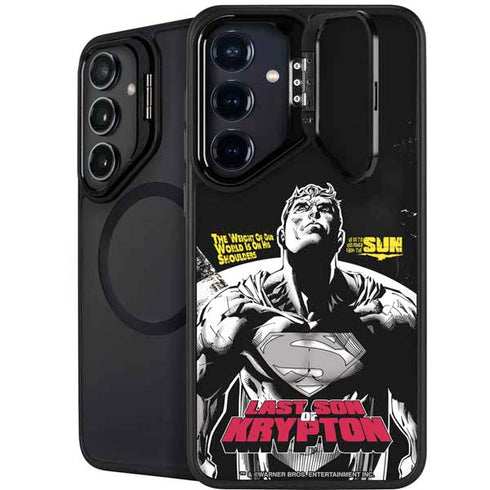 DC Comics Superman Last Son of Krypton Galaxy S24 FE Kickstand Case