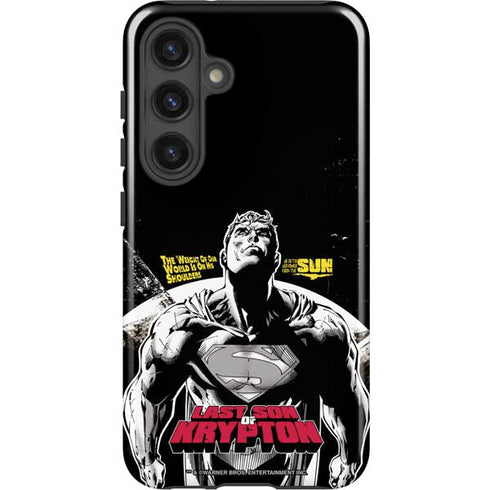 DC Comics Superman Last Son of Krypton Galaxy S25 Impact Case
