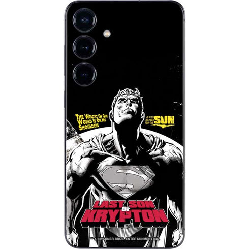 DC Comics Superman Last Son of Krypton Galaxy S24 Plus Skin