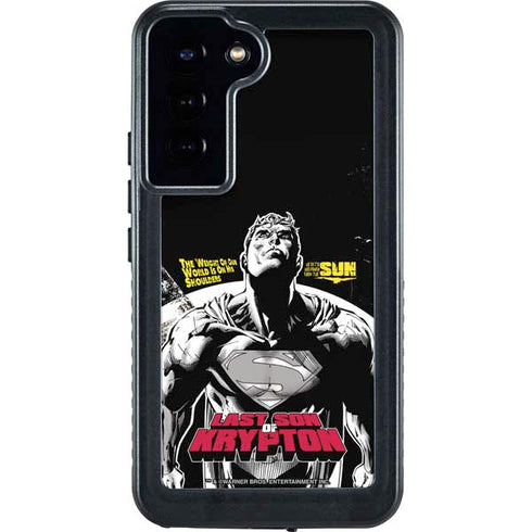 DC Comics Superman Last Son of Krypton Galaxy S24 Plus Waterproof Case