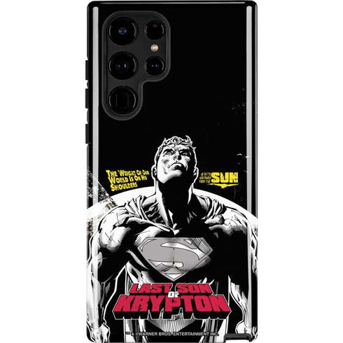 DC Comics Superman Last Son of Krypton Galaxy S25 Ultra Impact Case