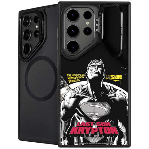 DC Comics Superman Last Son of Krypton Galaxy S25 Ultra Kickstand Case