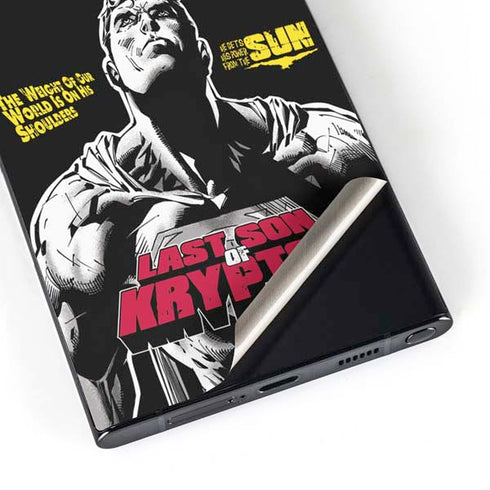 DC Comics Superman Last Son of Krypton Galaxy S24 Ultra Skin