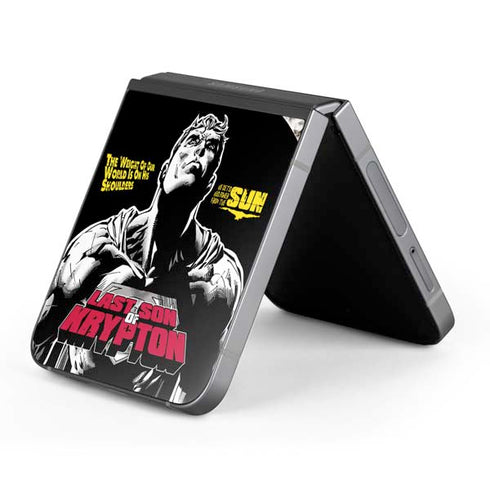 DC Comics Superman Last Son of Krypton Galaxy Z Flip6 Skin