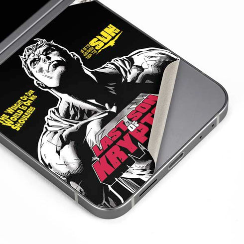 DC Comics Superman Last Son of Krypton Galaxy Z Flip6 Skin