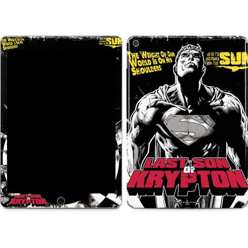 DC Comics Superman Last Son of Krypton iPad Skins