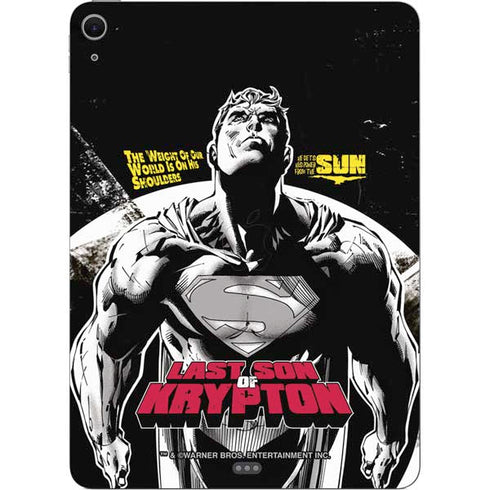 DC Comics Superman Last Son of Krypton Apple iPad Air Skin