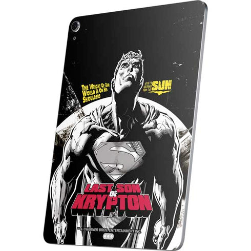 DC Comics Superman Last Son of Krypton Apple iPad Air Skin