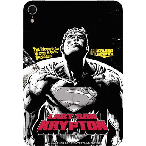 DC Comics Superman Last Son of Krypton Apple iPad Mini Skin