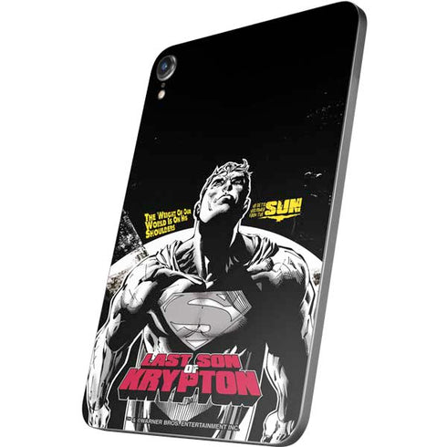 DC Comics Superman Last Son of Krypton Apple iPad Mini Skin
