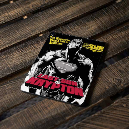 DC Comics Superman Last Son of Krypton Apple iPad Pro Skin