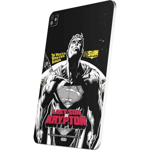 DC Comics Superman Last Son of Krypton iPad Pro 13in M4 (2024) Skin