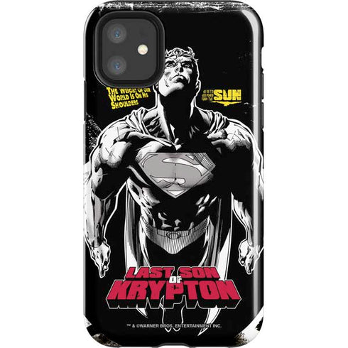 DC Comics Superman Last Son of Krypton iPhone 11 Impact Case